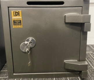 Ironguard deposit safe key outside